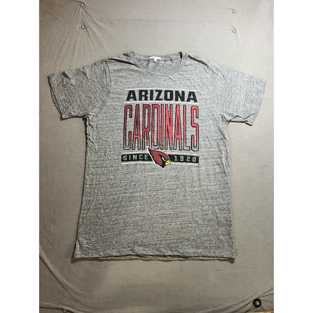 Arizona Cardinals Junk Food Mens 2XL Gray‎ Short Sleeve Pullover Adult Tee NWOT.